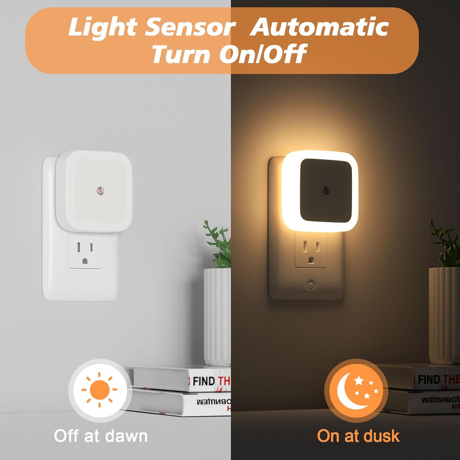 Warm Glow Night Light Set